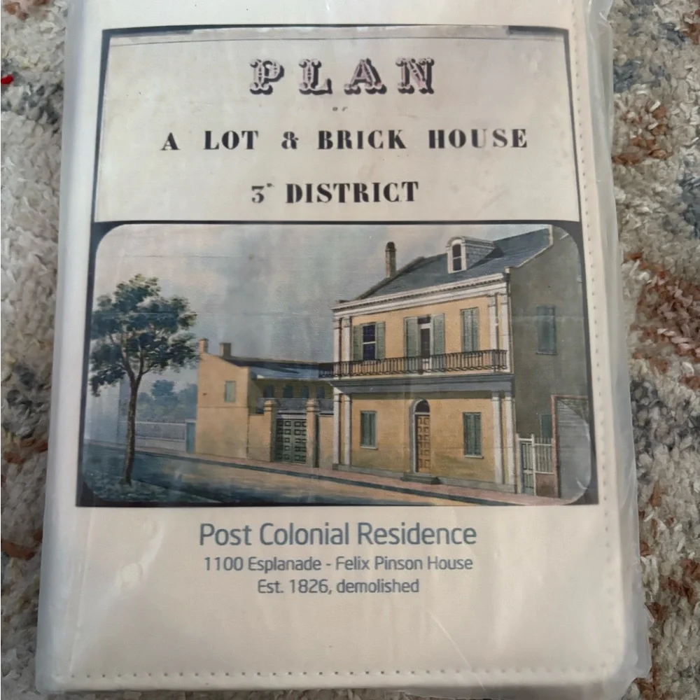 Post Colonial Residence Journal - Cream… New Orleans, La